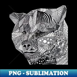 doodle bear - sublimation-ready png file
