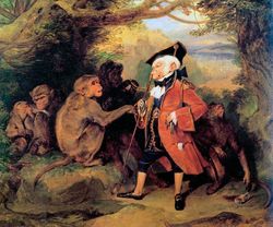 The Monkey Who Had Seen The World Painting By Edwin Henry Landseer Repro