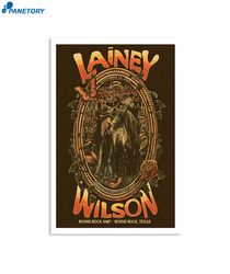 Lainey Wilson Round Rock Amphitheater Sep 22 2023 Poster