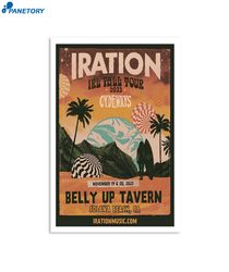 Iration Belly Up Tavern Solana Beach Ca Nov 19 2023 Poster