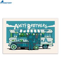 The Avett Brothers West Valley City Ut July 19 2023 Poster