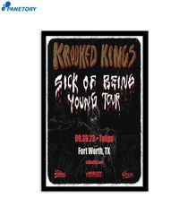 Krooked Kings Event Poster Fort Worth September 30 2023 Poster
