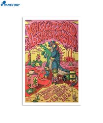 King Gizzard & The Lizard Wizard Munich Tonhalle August 21 2023 Poster