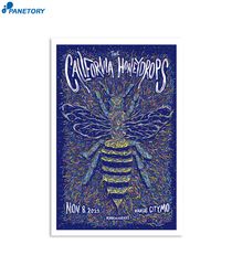 The California Honeydrops Bye Bye Baby Tour Kansas City Nov 08 2023 Poster