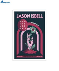 Jason Isbell & The 400 Unit Milwaukee Riverside Theater Sept 12 2023 Poster