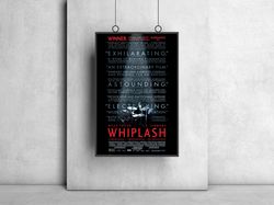 Whiplash Movie Poster, Damien Chazelle, Whiplash Poster, Whiplash Movie Art, Whiplash Print, Vintage Movie Poster, Whipl