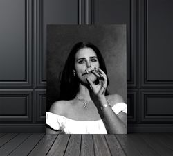 Black and White Lana Del Rey Photo Print, Vintage Lana Del Rey Photo, Lana Del Rey Poster, Music Gifts, Lana Del Rey Art