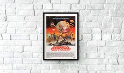 Barbarella Queen Of The Galaxy Movie Poster Printable, Vintage Movie Print, Printable Movie Posters, Movie Wall Art, Ret
