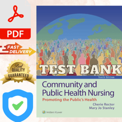 Community And Public Health Nursing 10th Test Bank