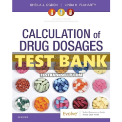 Latest 2023 Calculation of Drug Dosages A Work Text 11th Edition By Sheila J. Ogden Test bank All Chapters
