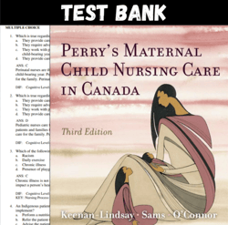 Latest 2023 Maternal Child Nursing Care 3rd CANADIAN Edition Keenan Lindsay Test bank All Chapters