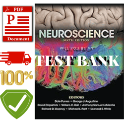 Latest 2023 Neuroscience 6th Edition by Purves bank All Chapters