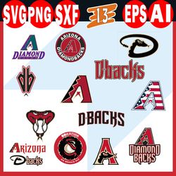 Arizona Diamondbacks SVG Files - Arizona Diamondbacks Logo PNG - Arizona Diamondbacks symbol, MLB Logo,