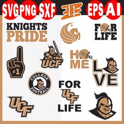 UCF Knights Bundle SVG, UCF Knights Logo, NCAA SVG PNG DXF EPS Digital File, UCF Knights Png