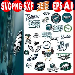 51 Philadelphia Eagles Svg, Eagles Svg For Cricut, Nfl Team Eagles Logo