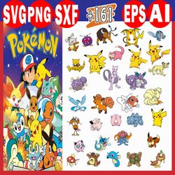 Pokemon SVG, Pokemon PNG, Pokemon Logo, Pokemon Clipart, Pokemon Symbol, Pokemon Silhouette, Pokemon EPS, Pokemon Font