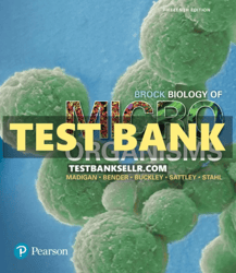 Test Bank Brock Biology of Microorganisms 15th Edition Madigan