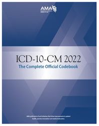 ICD-10-CM 2022 the Complete Official Codebook with Guidelines
