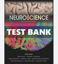 TEST BANK Neuroscience 6th Edition by Purves bank pdf