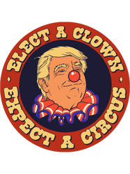 Elect a Clown, Expect a CIRCUSTrump Clown