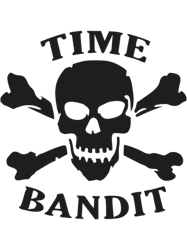 time bandit logo merch all carb no quits