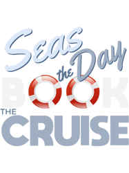Seas the day, book the cruise funny saying for cruiser or travel agent