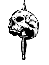 commando dagger skull