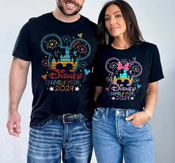 Custom Disneyland 2024 Family Vacation Shirt