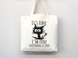 Cute Canvas Tote Everyday Tote Eco Friendly Bag