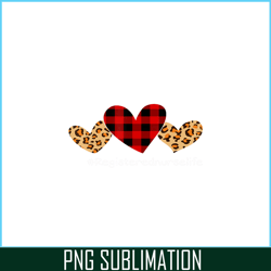 Buffalo Plaid Hearts PNG, Sweet Valentine PNG, Valentine Holidays PNG