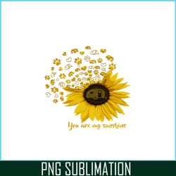 Sunflower PNG You Are My Sunshine PNG Camper VaN In Sunflower PNG