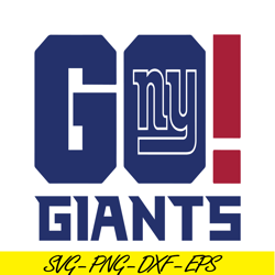 Go New York Giants PNG DXF EPS, Football Team PNG, NFL Lovers PNG NFL230112311