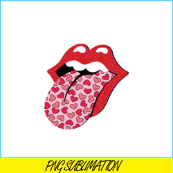 Red Lips Tongue PNG, Sweet Valentine PNG, Valentine Holidays PNG