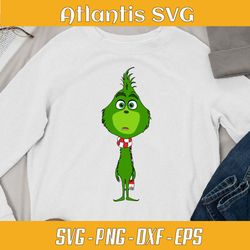young grinch baby christmas svg dxf, cute baby grinchmas svg dxf, christmas baby grinch cute svg png dxf eps