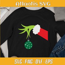 grinch stole ball svg dxf, grinch stole christmas ball svg dxf, grinch stole christmas 2023 svg dxf png eps