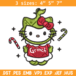 Chrismas kitty Embroidery Design, Kitty Embroidery, Embroidery File, Brand Embroidery, Logo shirt, Digital download