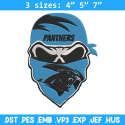 Carolina Panthers Skull Helmet embroidery design, Carolina Panthers embroidery, NFL embroidery, logo sport embroidery