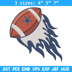 Dallas Cowboys Ball embroidery design, Dallas Cowboys embroidery, NFL embroidery, sport embroidery, embroidery design. (