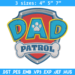 Paw Patrol logo Embroidery Design, Paw Patrol Embroidery, Embroidery File,Anime Embroidery, Anime shirt,Digital download