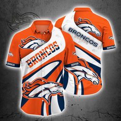 Shop Denver Broncos Hawaiian Shirt: Show Your Team Spirit & Style