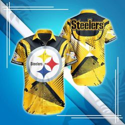 Pittsburgh Steelers Hawaiian Shirt: Perfect Summer Gift for Big Fans