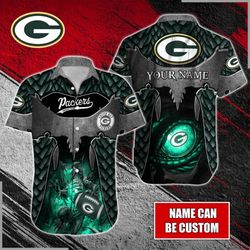 Shop Green Bay Packers Men s Hawaiian Shirt Style - Get Game Day Ready!