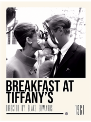 Breakfast at Tiffanys MovieArt
