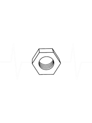 Cool Mechanic Nut Heartbeat EKG Pulse