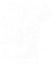 Aarhus city street MapDenmark