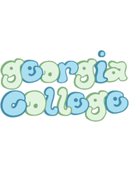 Georgia College Sticker