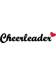 Cheerleader heart