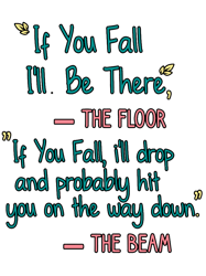 If You fall floor beam quote