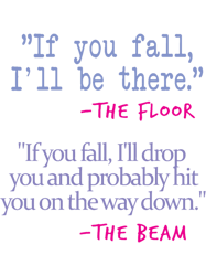If You fall floor beam quote on White