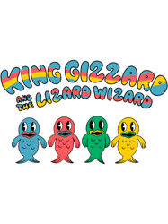 King Gizzard And The Wizard Lizard fishies